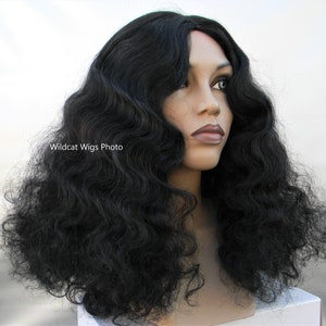 Diana Ross style Quality Wig .. NICE .. Afro .. Relaxed Afro Unisex wig .. Disco Wig