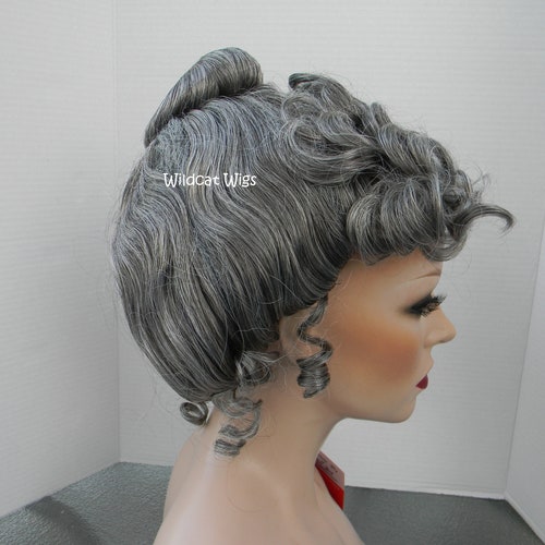 grey wig fancy dress Long Grey Wig Halloween Adult Ladies Fancy Dress Witch Gothic Bride Costume Wig