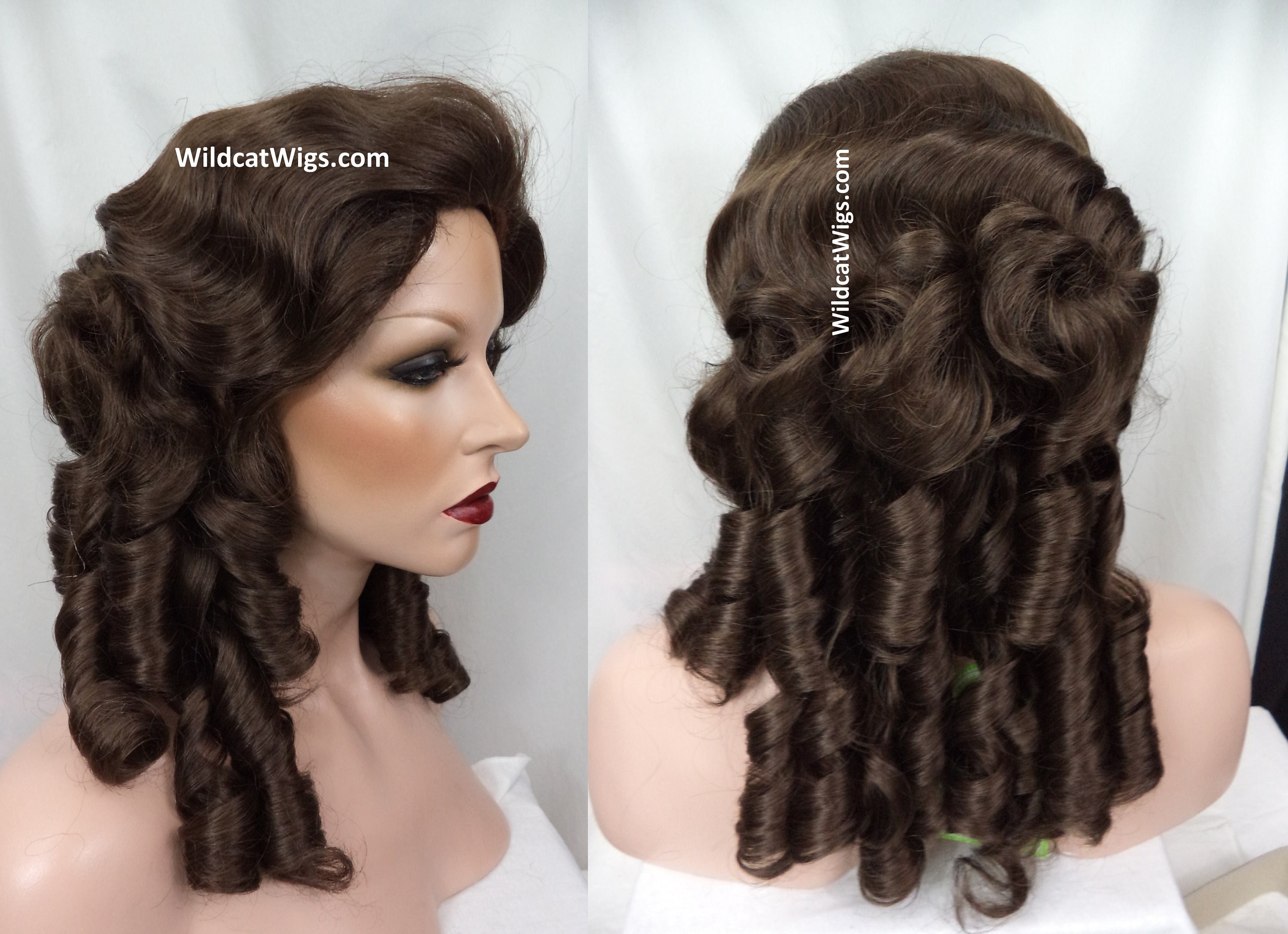 COLOR CHOICE Southern Belle  Wig .. Quality Theater 19th Century. Scarlet O'Hara
