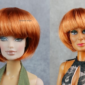 Doll Wig .. size 4 .. Fits Vintage Barbie, Fashion Royalty, Tiny Kitty, Vintage 12&quot; Mego doll such as Cher, Etc.. NEW!