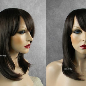 HEAT OK .. Face Framing Gorgeous New Wig .. Brown