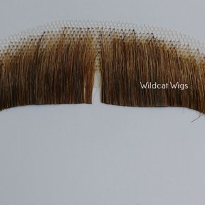 Mustache . Quality Human Hair HORSESHOE Style Color Choice