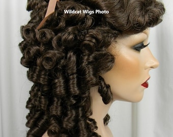 Scarlett Wig .. Color Choice .. Scarlett O'Hara .. Southern Belle .. Fabulous Top Quality Wig!  .. Theater Wig or for fun