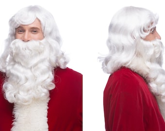 SANTA Wig and Beard Set NEW
