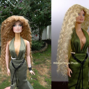 Disfraz de Muñeca Barbie con Peluca para Adulto