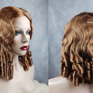 1840 COLOR CHOICE .  New Wig.  Theater Productions .. Little Women .. Mrs. Clement Clarke Moore
