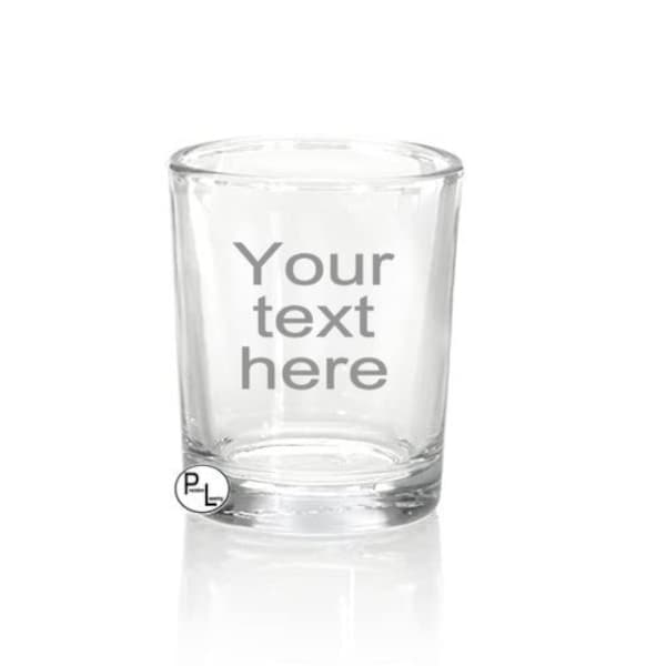 Personalized Etched Glass Candle Etsy