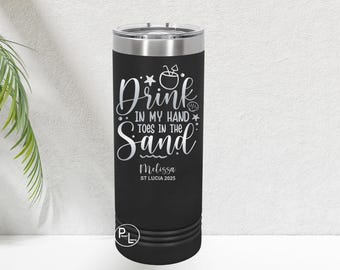 Vacation Tumbler, Vacation Cups, Engraved Vacation Tumbler, Engraved Vacation Cups, 20 Images To Choose From, Many Tumbler Styles And Colors