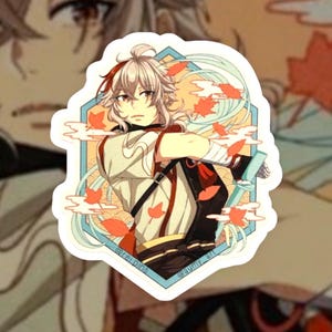 Genshin Kazuha Vinyl Sticker