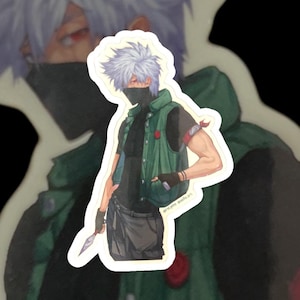 Hatake Casual Street Style Holo/Vinyl Sticker