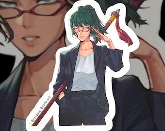 Zenin Casual Street Style Holo/Vinyl Sticker