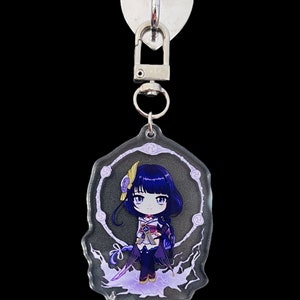 Raiden Genshin Acrylic Keychain