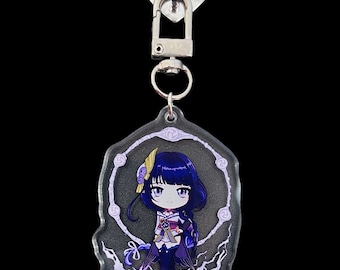 Raiden Genshin Acrylic Keychain