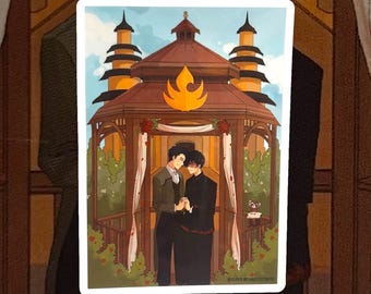 Vinylsticker Fire Boyfriends