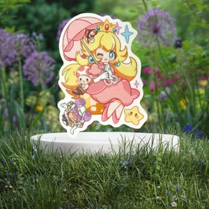 Peaches Vinyl Sticker