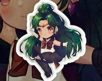 Pluto Chibi Vinyl Sticker