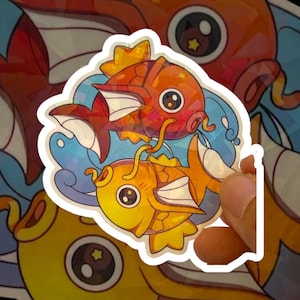 Magikarp Holographic Sticker