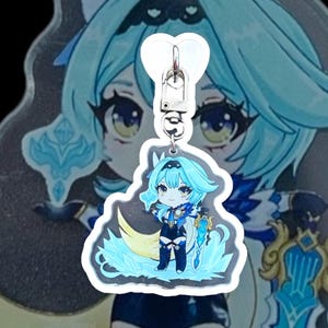 Eula Genshin Acrylic Keychain