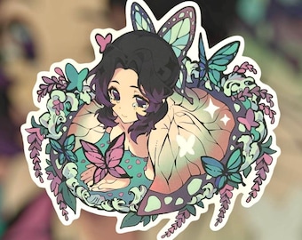 Lot De 50 Autocollants En Vinyle Décor Demon Slayer Pour Gourde, Ordinateur Portable, Skateboard, Pour Adultes, Enfants, Adolescents