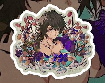 Pegatina holográfica de Tomioka Sorrow