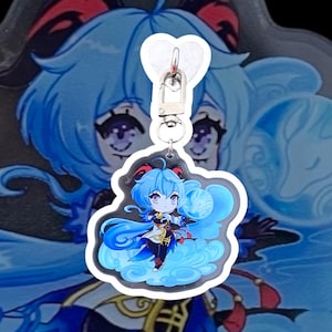 Ganyu Genshin Acrylic Keychain