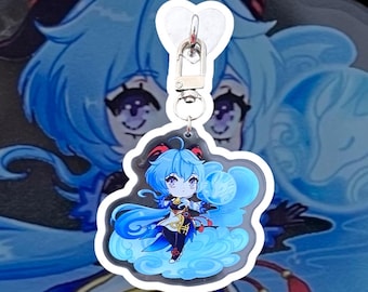 Ganyu Genshin Acrylic Keychain