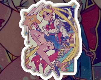 Usagi Bunny Uniform Vinyl Sticker