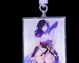 Raiden Genshin Acrylic Keychain