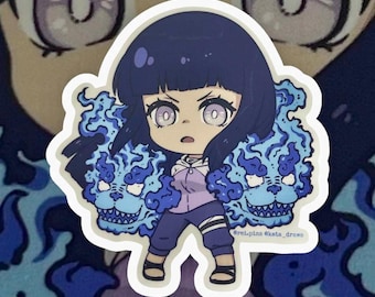 Pegatina de vinilo Hyuuga Twin Lion Fist