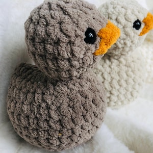 Duck Plushie | Duck Stuffed Animal | Handmade Duck | Custom Crochet | Made to Order