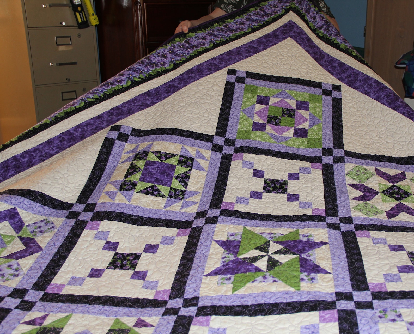 Lovely Lavender Quilt Etsy