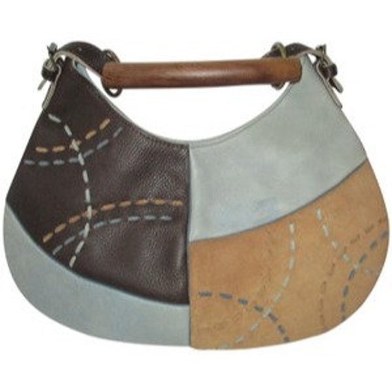 Bohemian Vintage ALFA Hobo Suede Quilted Patchwork