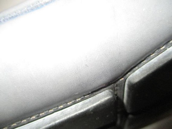 Prada Slate Blue Smokey Gray Loafer Drivers Flats - image 8