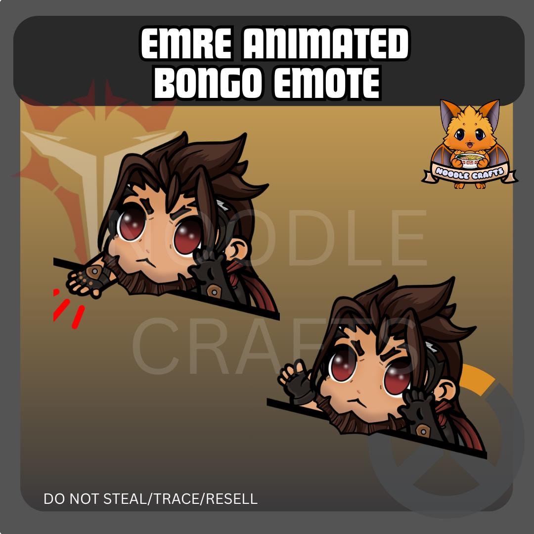 Emre Animation Emre Sarıoğlu Animated Bongo Emote | Twitch Streams Discord | Overwatch ...