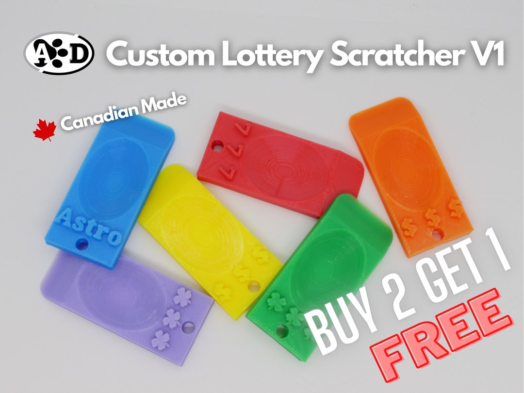 Custom Lottery Scratcher V1 Etsy Canada