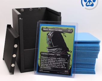 MTG Commander Deck Box with Magnetic Lid & Commander Display