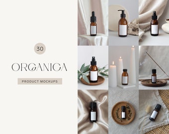Orgánica Mockup Bundle | Mockups for Designers | Photo Mockups | Product Mockups