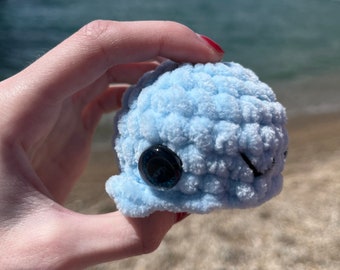 MADE TO ORDER *** Mini crochet whale plushie