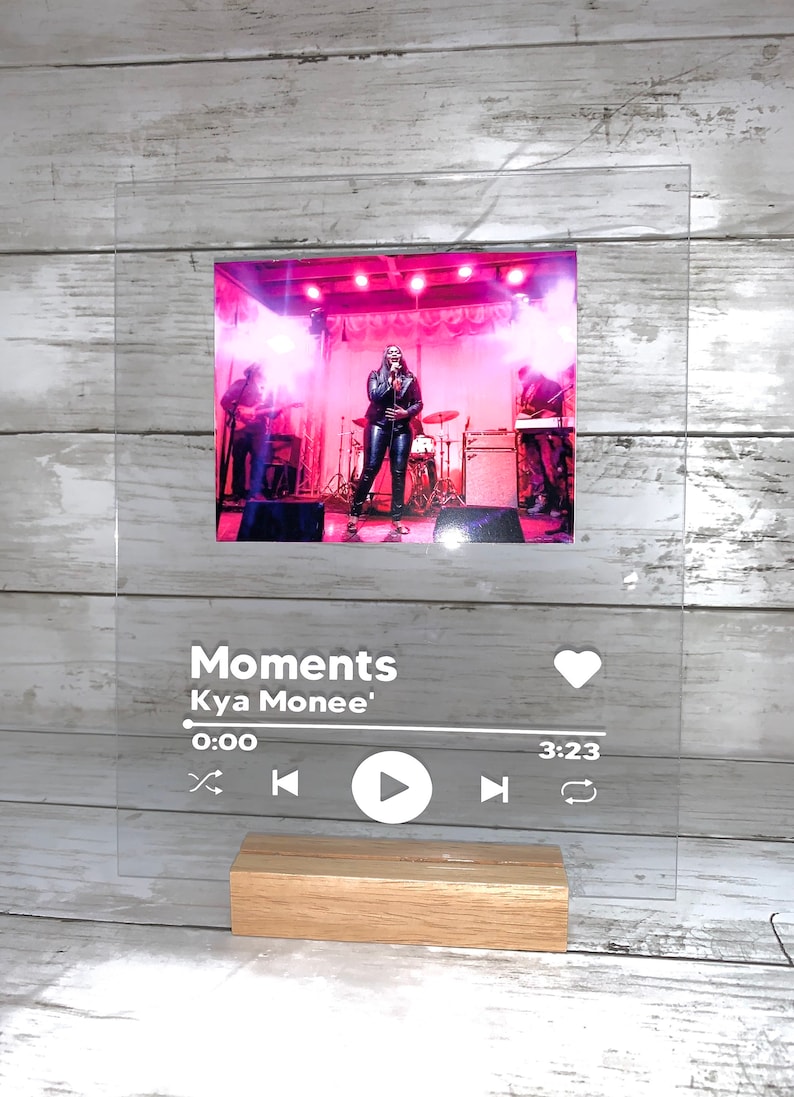 Personalized Spotify Theme Song Plaque Anniversary gift | Etsy