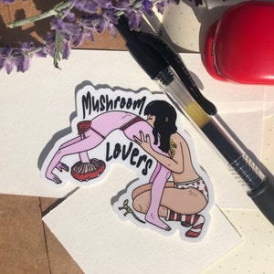 Mushroom Lovers Sticker