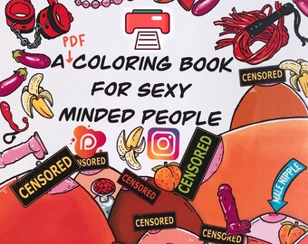 Download Porn Coloring Book Etsy