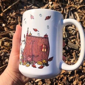 Tree Butt Mug - cottagecore goblincore fairycore