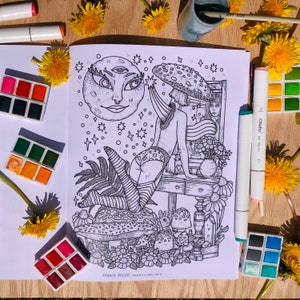 That Magical Mushroom Coloring Book by Elle Sparks 2nd Edition image 7