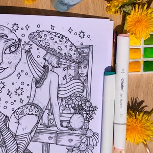 That Magical Mushroom Coloring Book by Elle Sparks 2nd Edition image 8