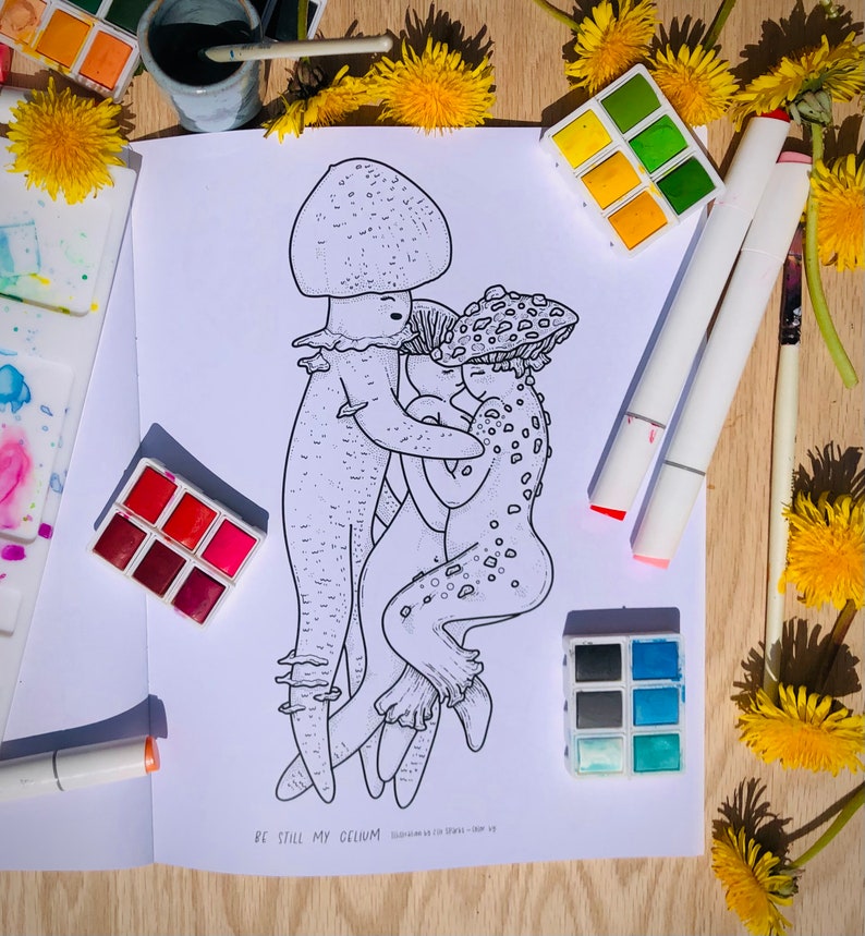 That Magical Mushroom Coloring Book by Elle Sparks 2nd Edition image 5