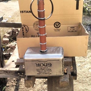 Full Metal Mjolnir: Thor Hammer Prop Replica Durable