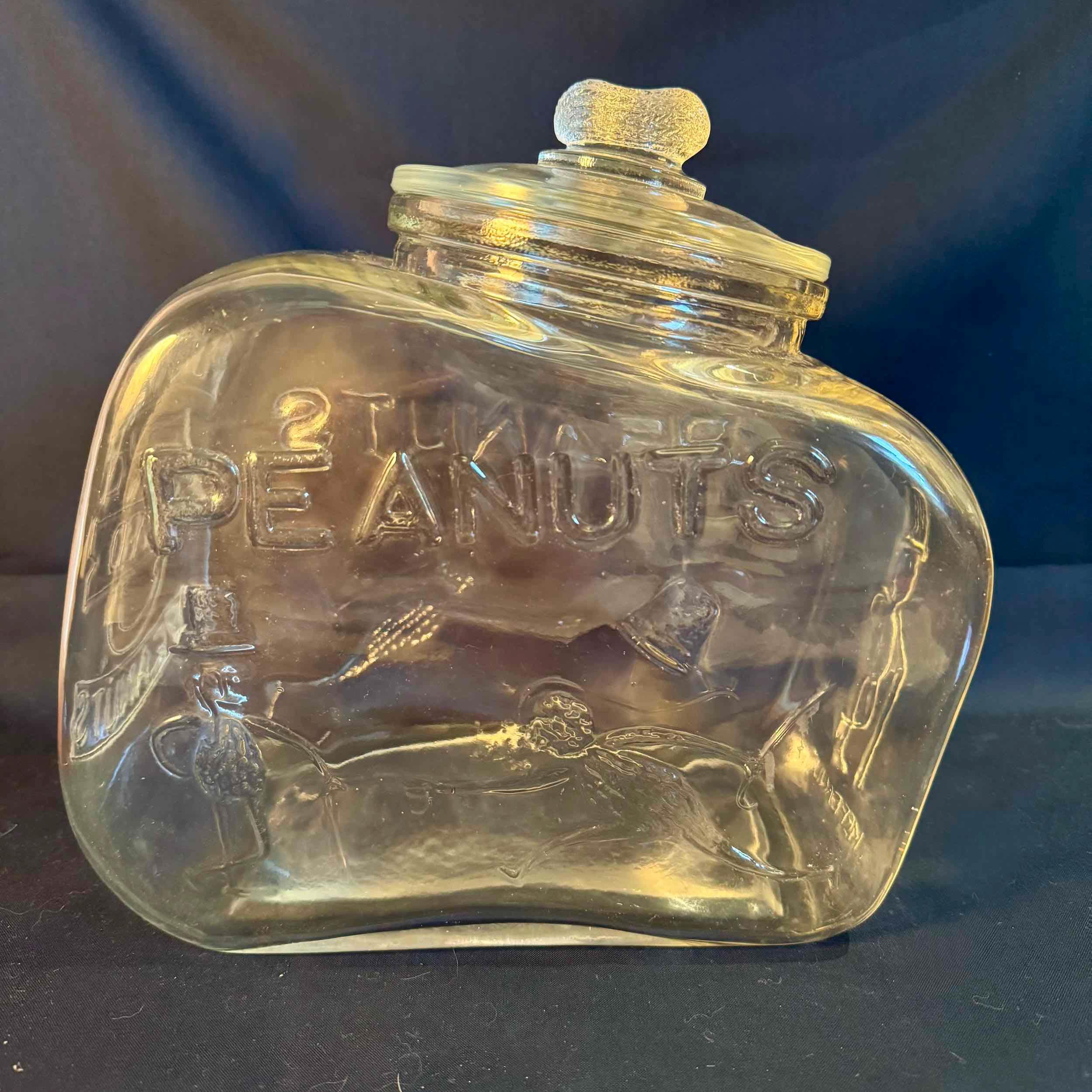 Mr peanut 75th anniversary glass jar - Etsy 日本