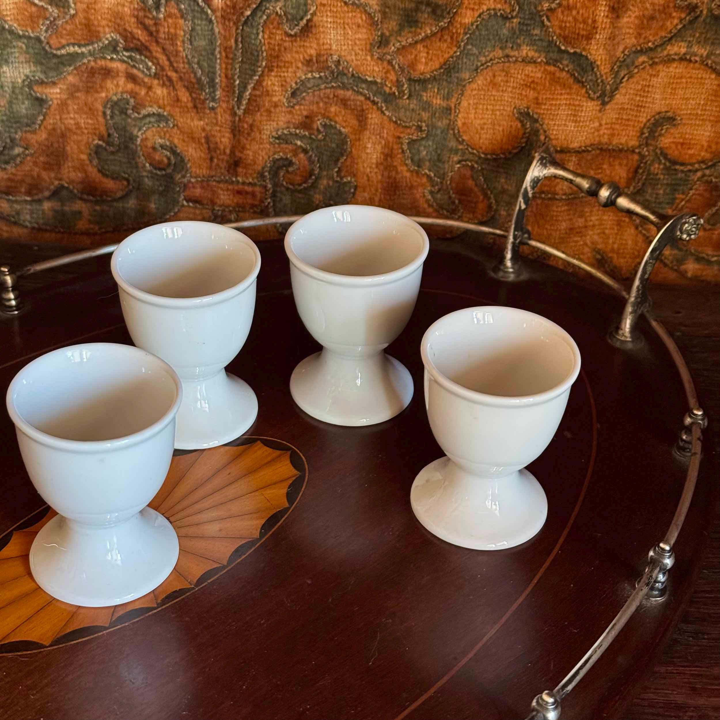 Antique Porcelain Egg Cups - Etsy