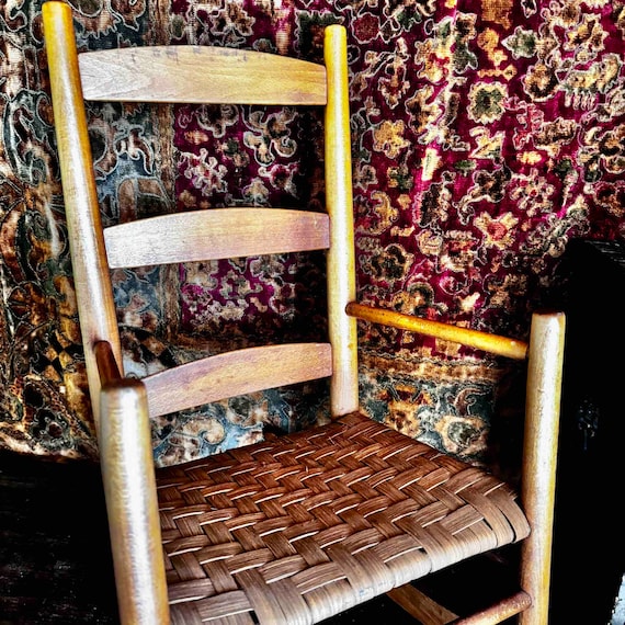 19世紀の子供用ロッキングチェア - Etsy 日本