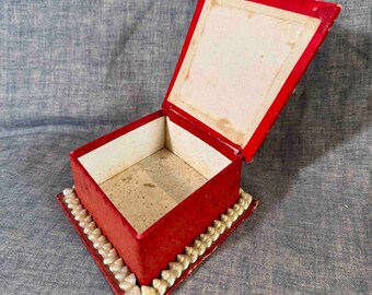 Vintage Shell Box - Etsy